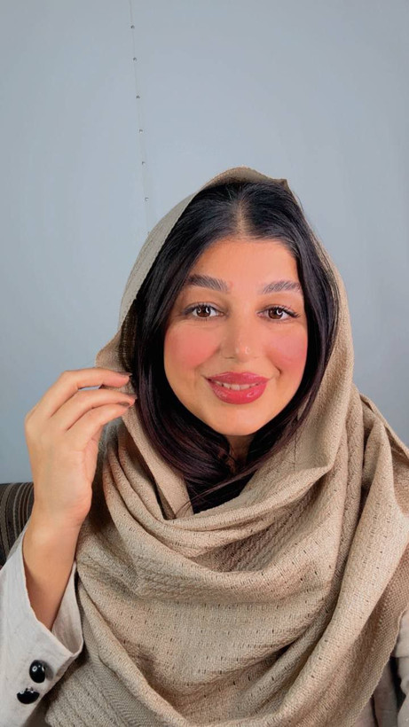شال بافت تک رنگ