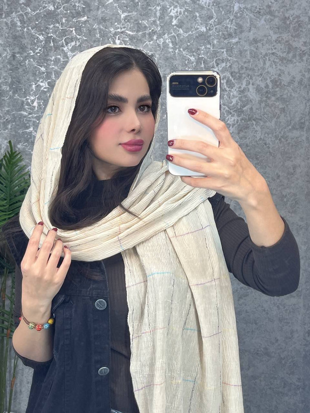 شال پلیسه دلبر وارداتی