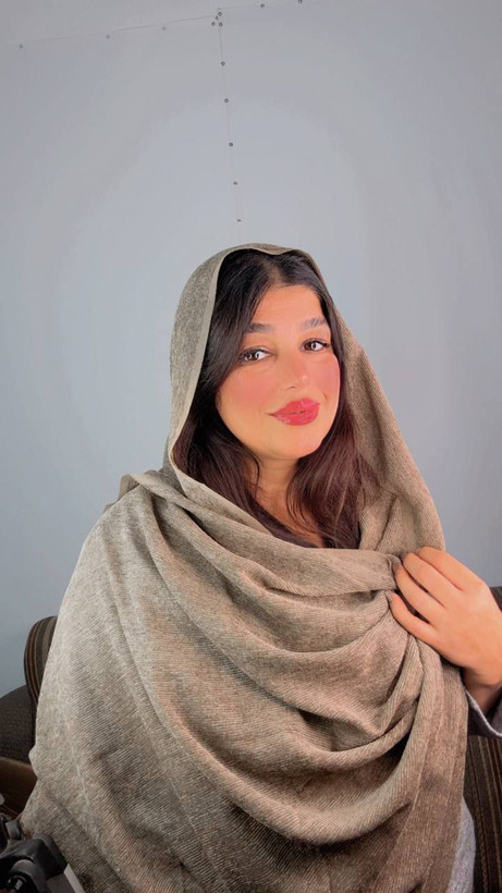شال بافت وارداتی مخمل