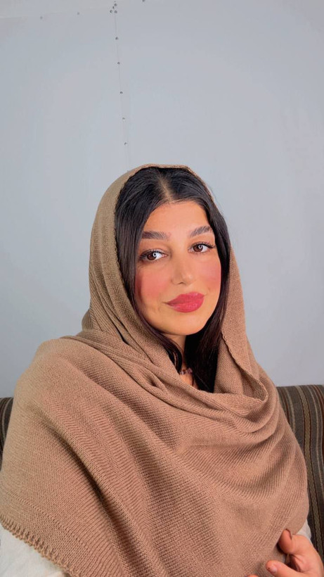 شال بافت تک رنگ ( با تنوع بالا )