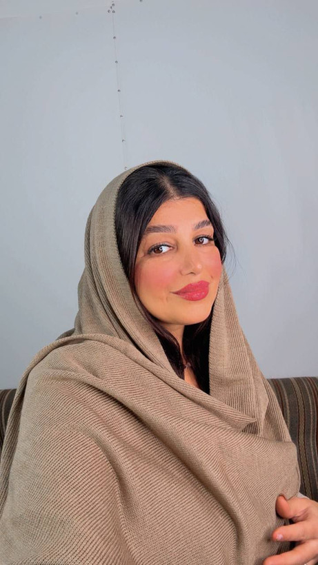 شال بافت تک رنگ ( با تنوع بالا )