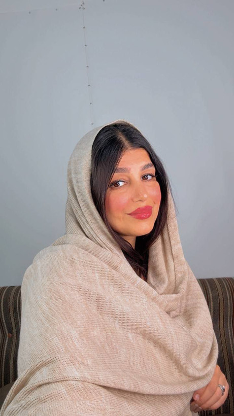 شال بافت تک رنگ ( با تنوع بالا )