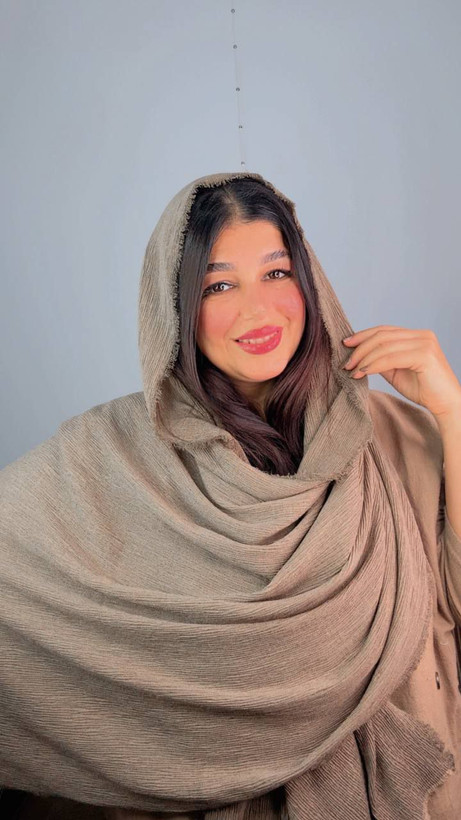 شال پلیسه لبه ریش