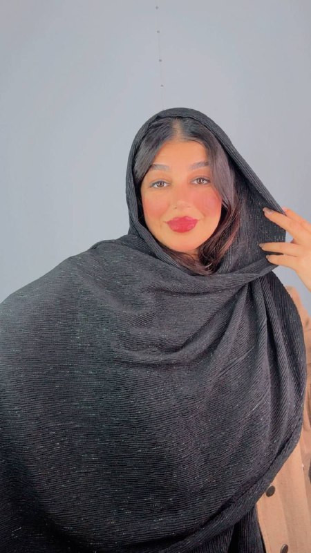 شال پلیسه شاین دار