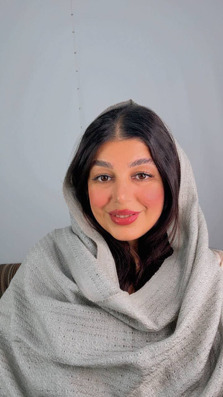 شال بافت تک رنگ مدل زارا